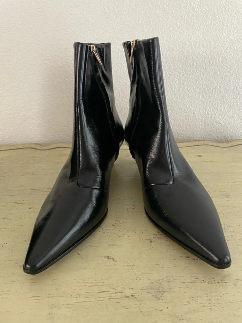Madewell The Emilie Ankle‎ Boot in True Black Size 8.5 NWOB $218 NX217